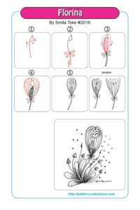 How To Draw A Flower (Step By Step Image Guides) - Bored Art