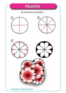 How To Draw A Flower (Step By Step Image Guides) - Bored Art