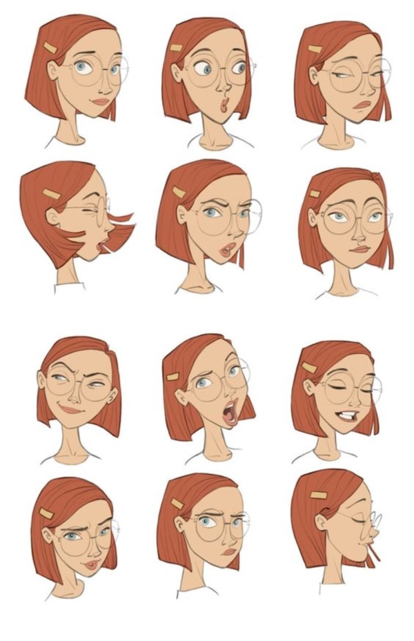 Handy Facial expression drawing Charts For practice24