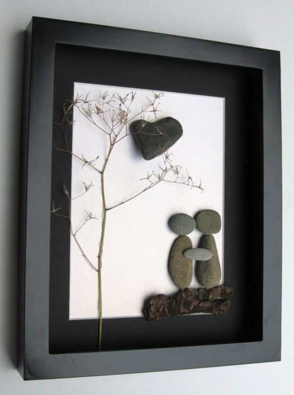 Handy Rock And Pebble Art Ideas For Many Uses35