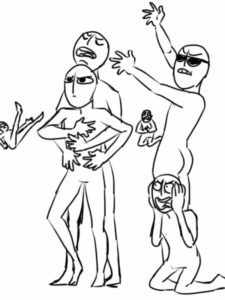 Draw Your Squad – 40 Creative Examples