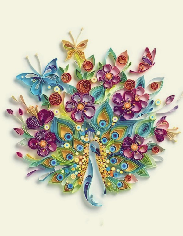 40 Creative Paper Quilling Designs and Artworks - Bored Art