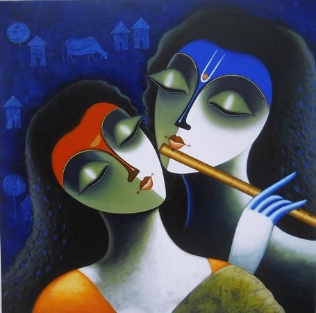 20 Beautiful Abstract Paintings Of Love - Bored Art