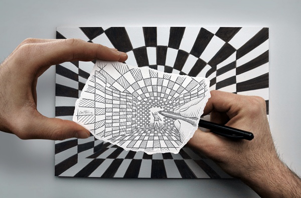 crack 3d drawings