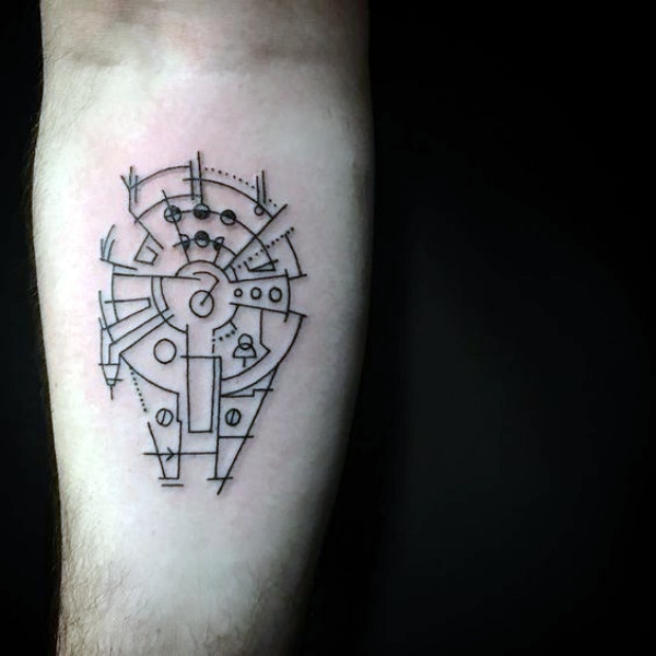 40 No-Ordinary Line Tattoo Designs