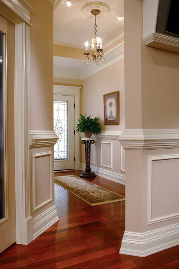 40 Simple Yet Classic Wainscoting Design Ideas - Bored Art