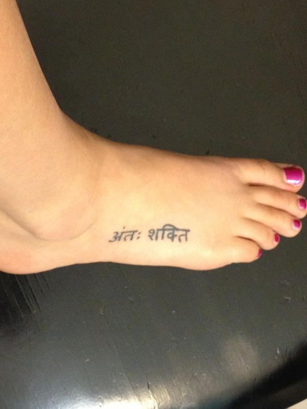 Hindi Tattoos | Sara Purr Tattoo