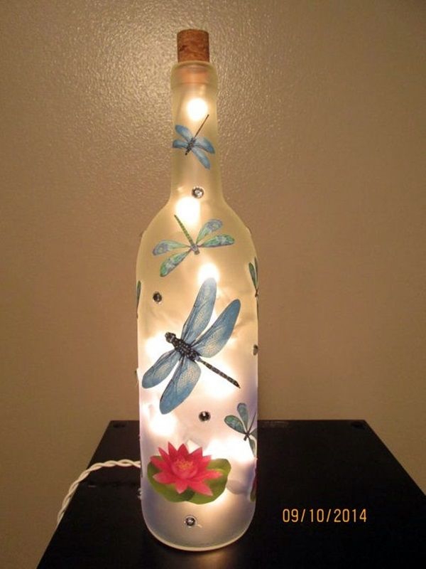 Easy Glass Bottle Painting for Beginners