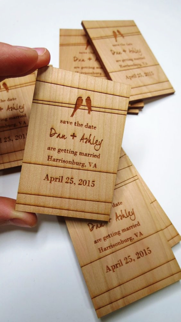 30 Creative Wedding Invitation Card Ideas - Bored Art