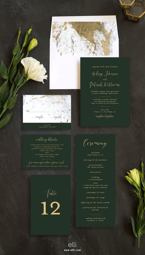 Wedding Card Message Ideas - 21 Unique and Different Wedding Ideas