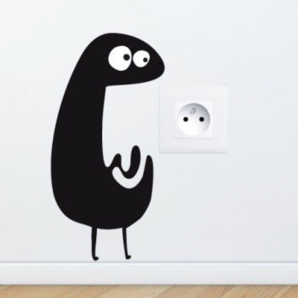 Simple shop switchboard art