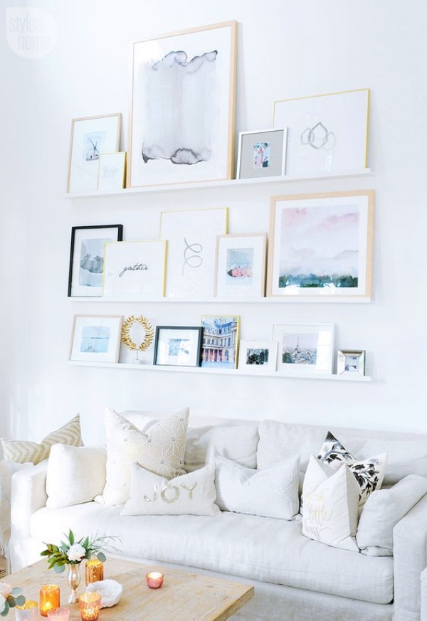 Original Ways To Decorate With Framed Prints 16