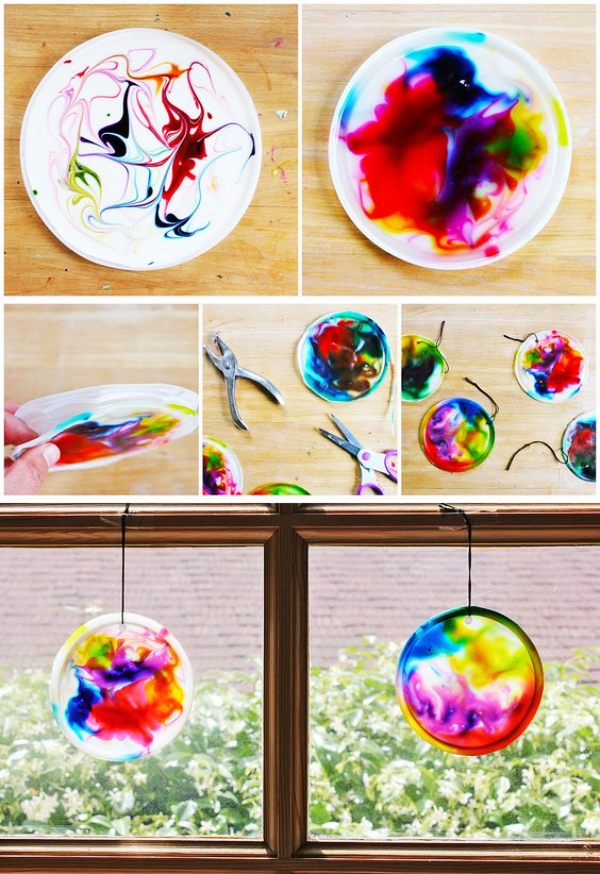 30 Genius Glue Art and Craft Ideas - Bored Art