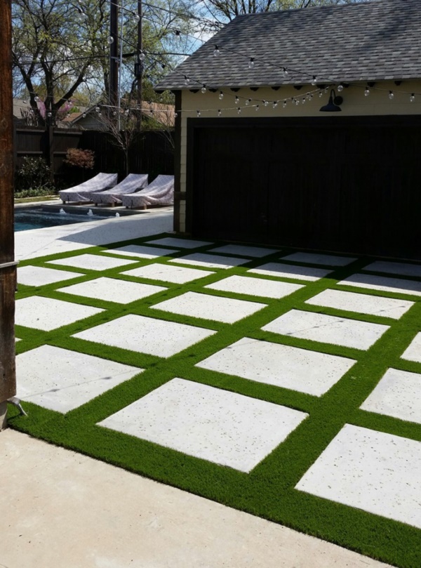 40 Pro Artificial Grass Ideas to Look Into - Bored Art