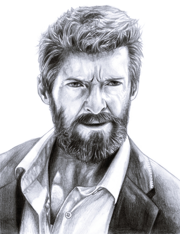 male superhero drawings in pencil