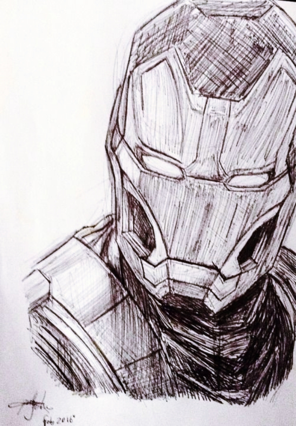 cool drawings of superheroes