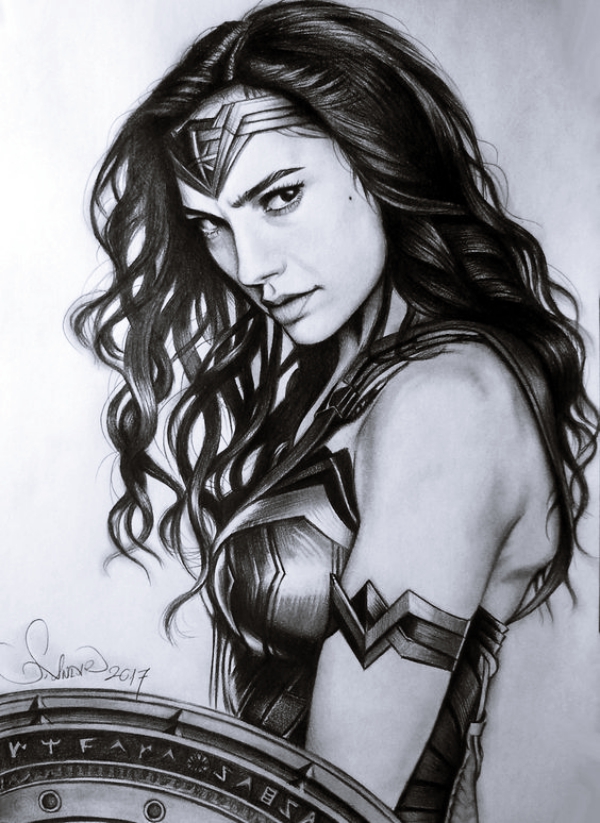 Magical-Superhero-Pencil-Drawings