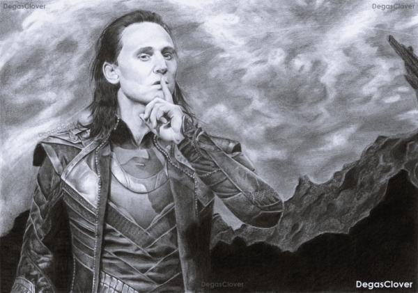 Magical-Superhero-Pencil-Drawings