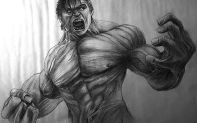 Magical-Superhero-Pencil-Drawings