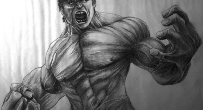 40 magical superhero pencil drawings bored art