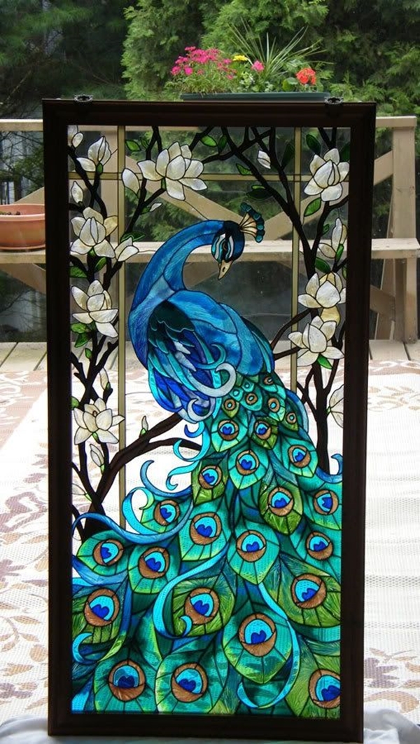 Easy Peacock Painting Ideas 