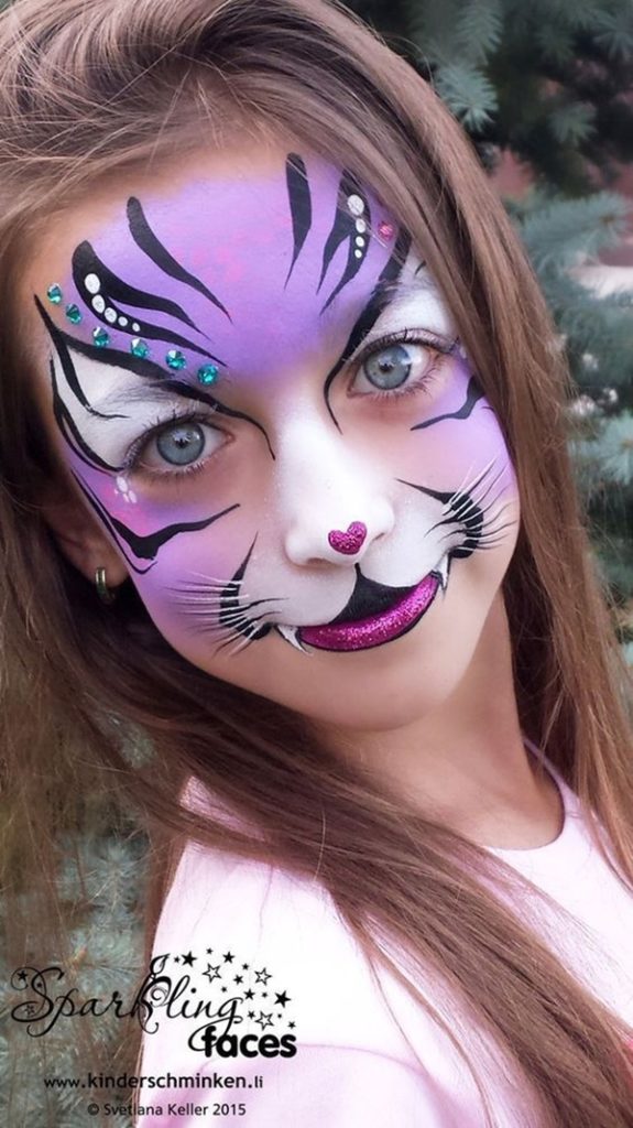 40 Easy Tiger Face Painting Ideas for Fun Bored Art