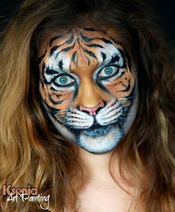 40 Easy Tiger Face Painting Ideas for Fun - Bored Art