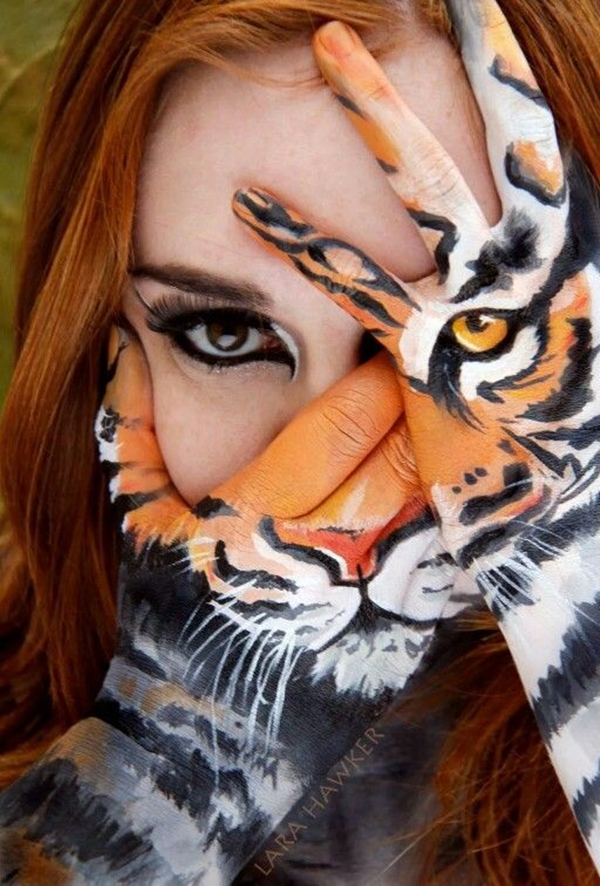 easy-tiger-face-painting-ideas-fun