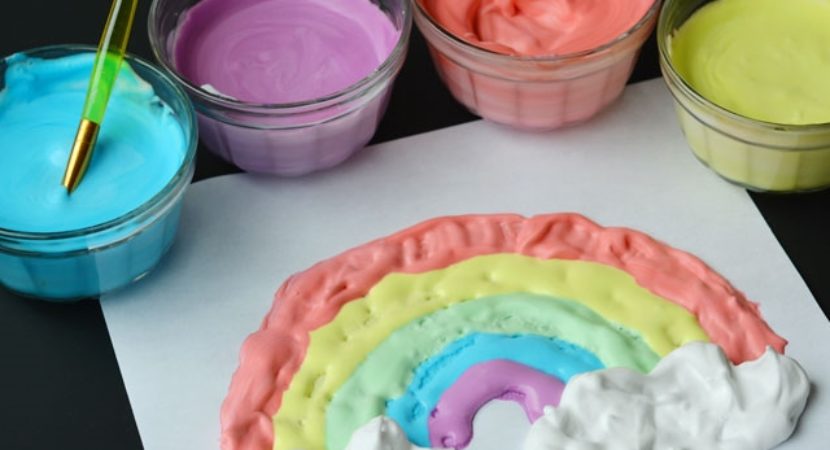 How to Make Paint out of Crayons & Glue - Bored Art