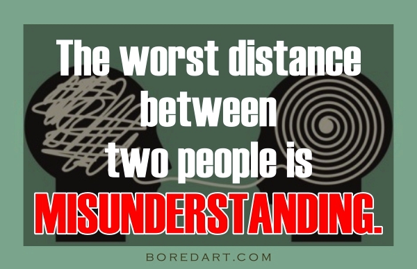 50 Misunderstanding Quotes Between Lovers - Bored Art