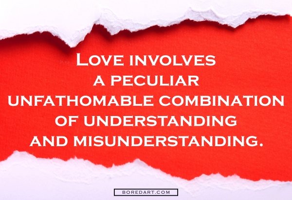 Misunderstanding Quotes Between Lovers