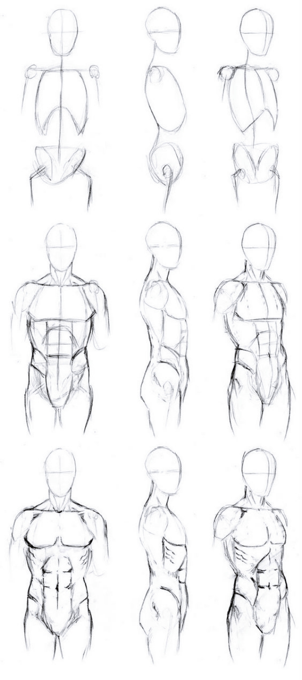 HOW-TO-DRAW-BODY-SHAPES-Tutorials-For-Beginners