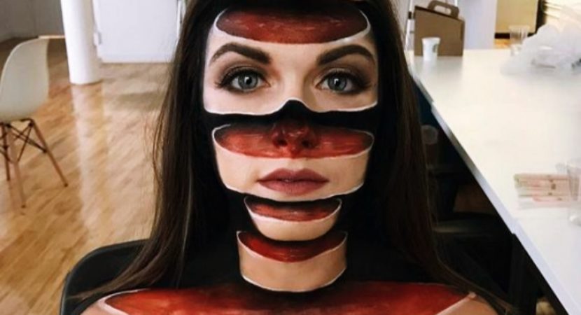 mind blowing optical illusion makeup ideas