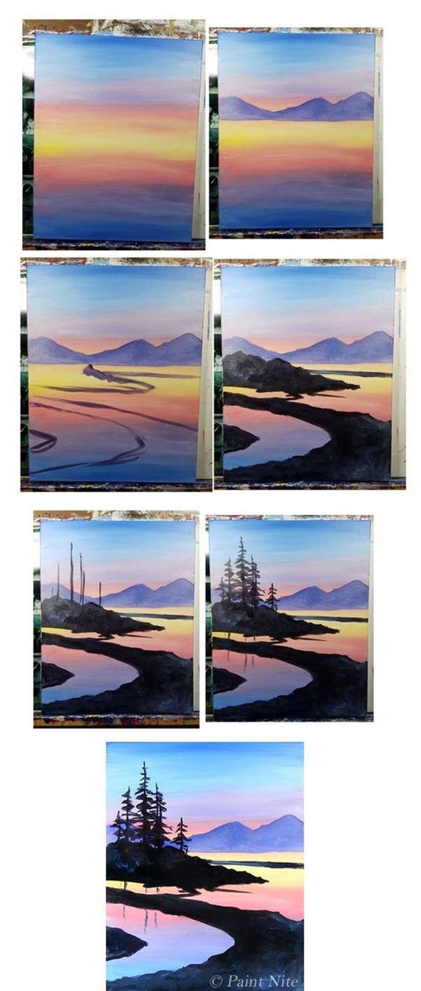 40 Easy Step by Step Painting Examples for Beginners 40 Easy Step by Step Painting Examples for Beginners