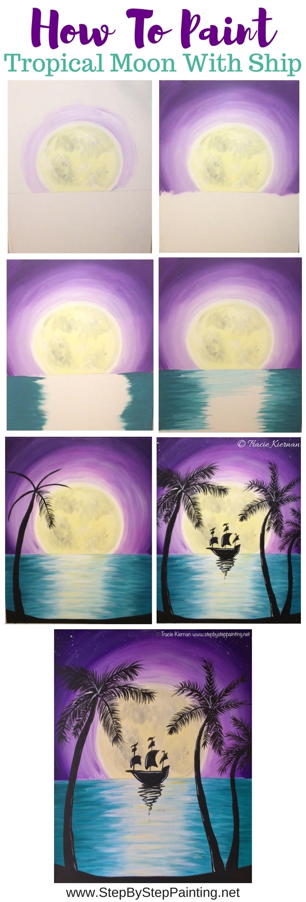 40 Easy Step By Step Painting Examples For Beginners Bored Art