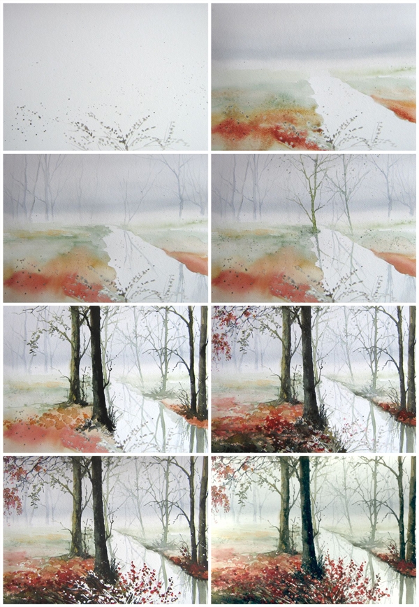 Example Step By Step Painting Ideas Tips - Royal
