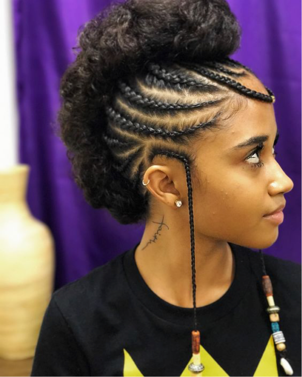 42 Catchy Cornrow Braids Hairstyles Ideas To Try In 2019