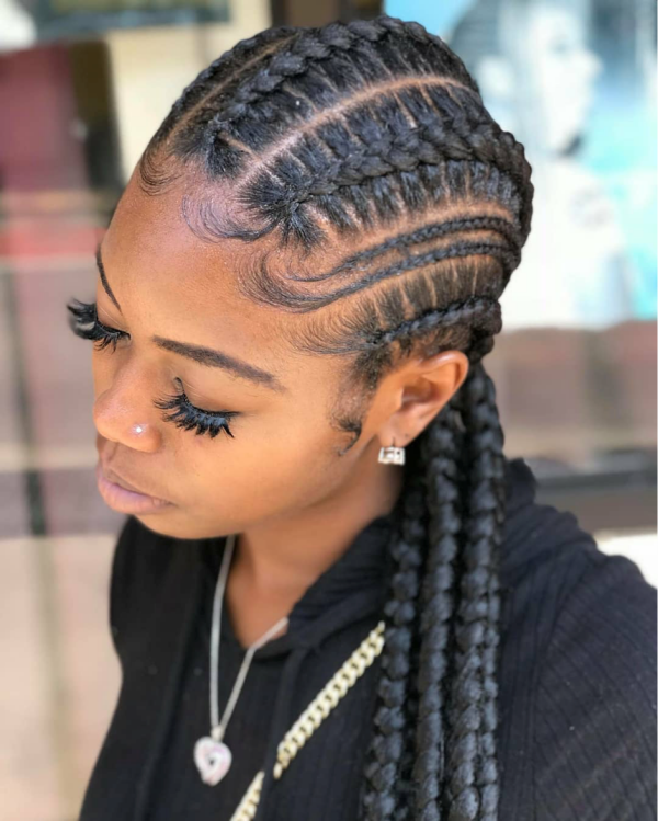 42 Catchy Cornrow Braids Hairstyles Ideas to Try in 2019 - Bored Art