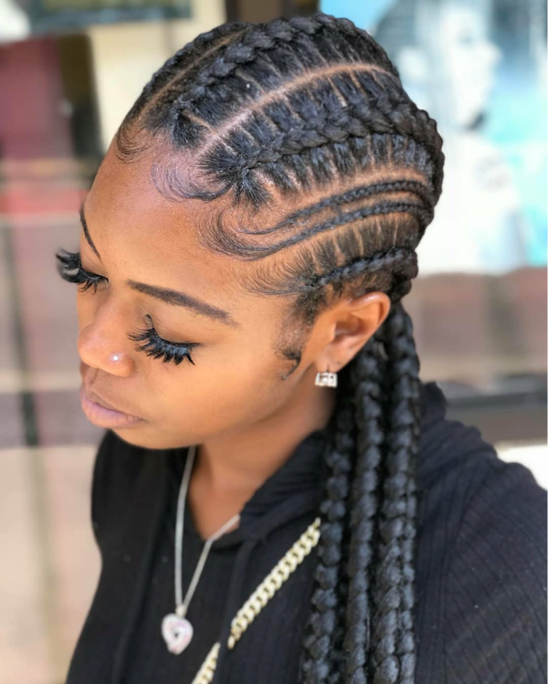 42 Catchy Cornrow Braids Hairstyles Ideas to Try in 2019 ...