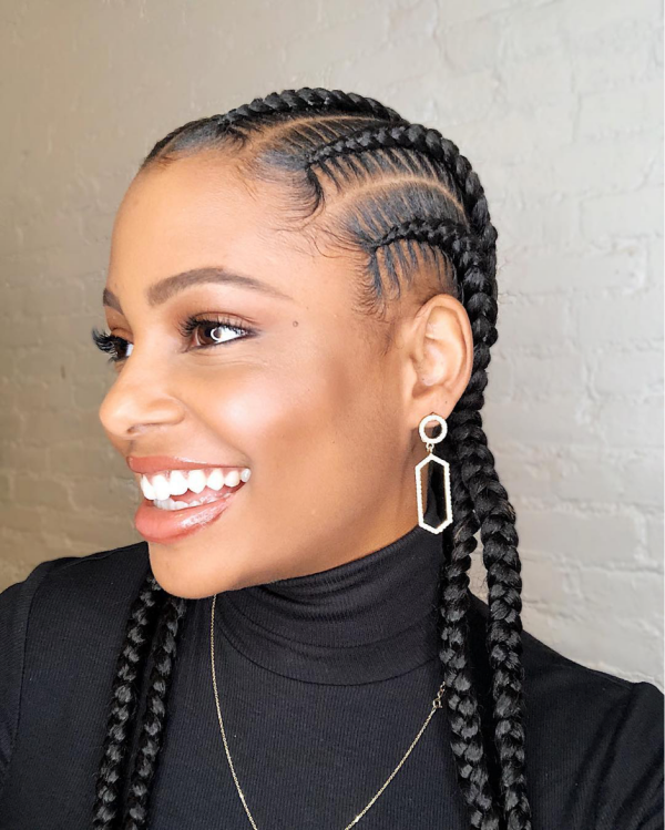 42 Catchy Cornrow Braids Hairstyles Ideas to Try in 2019 ...