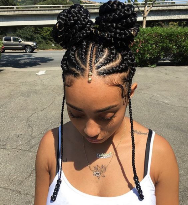 42 Catchy Cornrow Braids Hairstyles Ideas to Try in 2019 