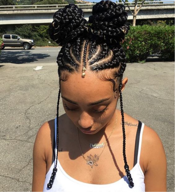 42 Catchy Cornrow Braids Hairstyles Ideas to Try in 2019 ...