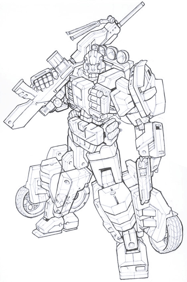 40 Cool Transformers Drawings For Instant Inspiration Bored Art