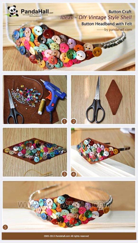 Extraordinary-DIY-Button-Craft-Ideas