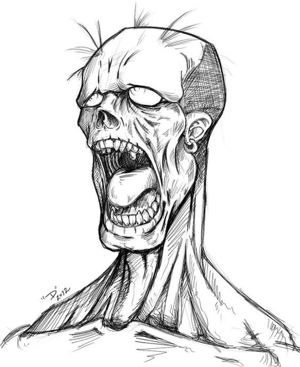 Insanely-Cool-Zombie-Drawings-and-Sketches