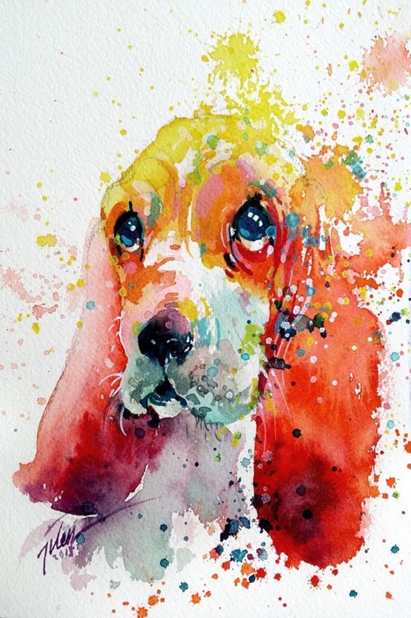 40 Best Colorful Paintings Of Animals - Bored Art