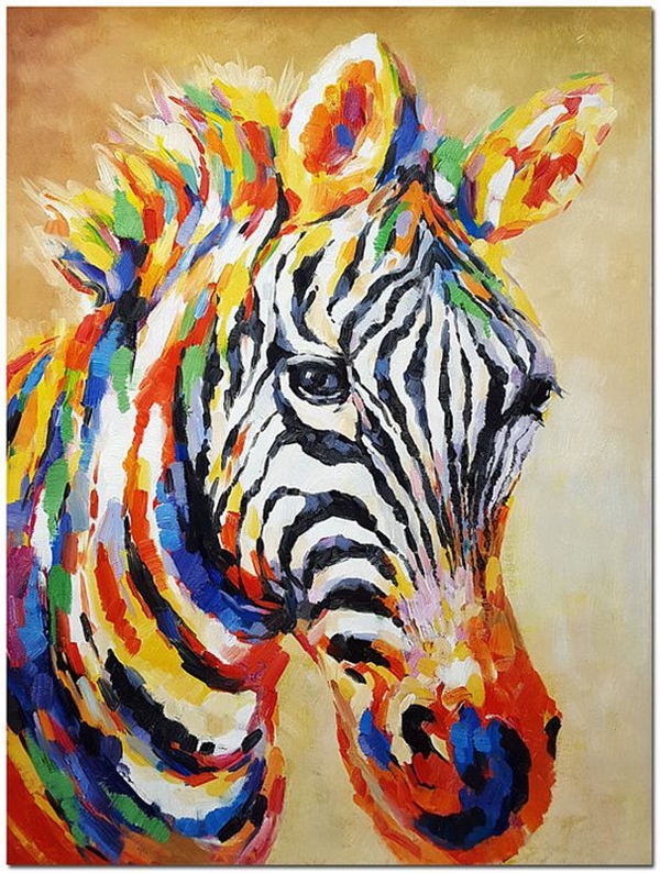 40 Best Colorful Paintings Of Animals - Bored Art