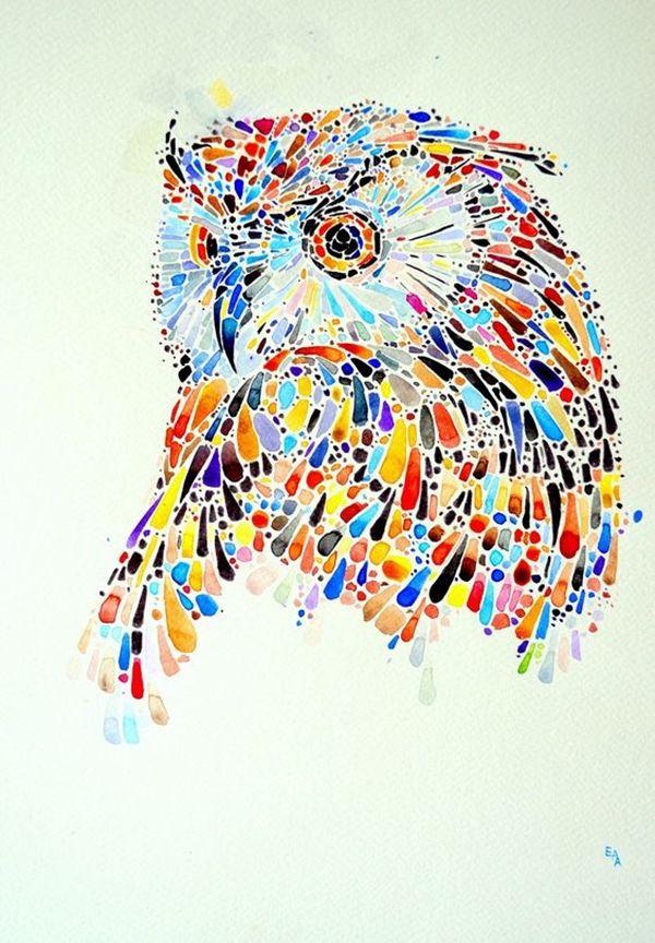 40 Best Colorful Paintings Of Animals - Bored Art