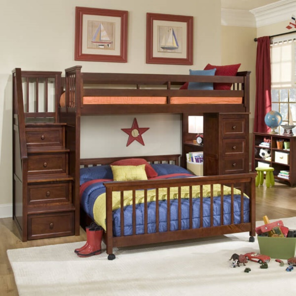 cool-and-productive-bunk-bed-ideas