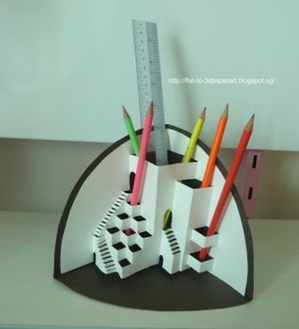 Paper-Craft-Ideas-For-Office-desk